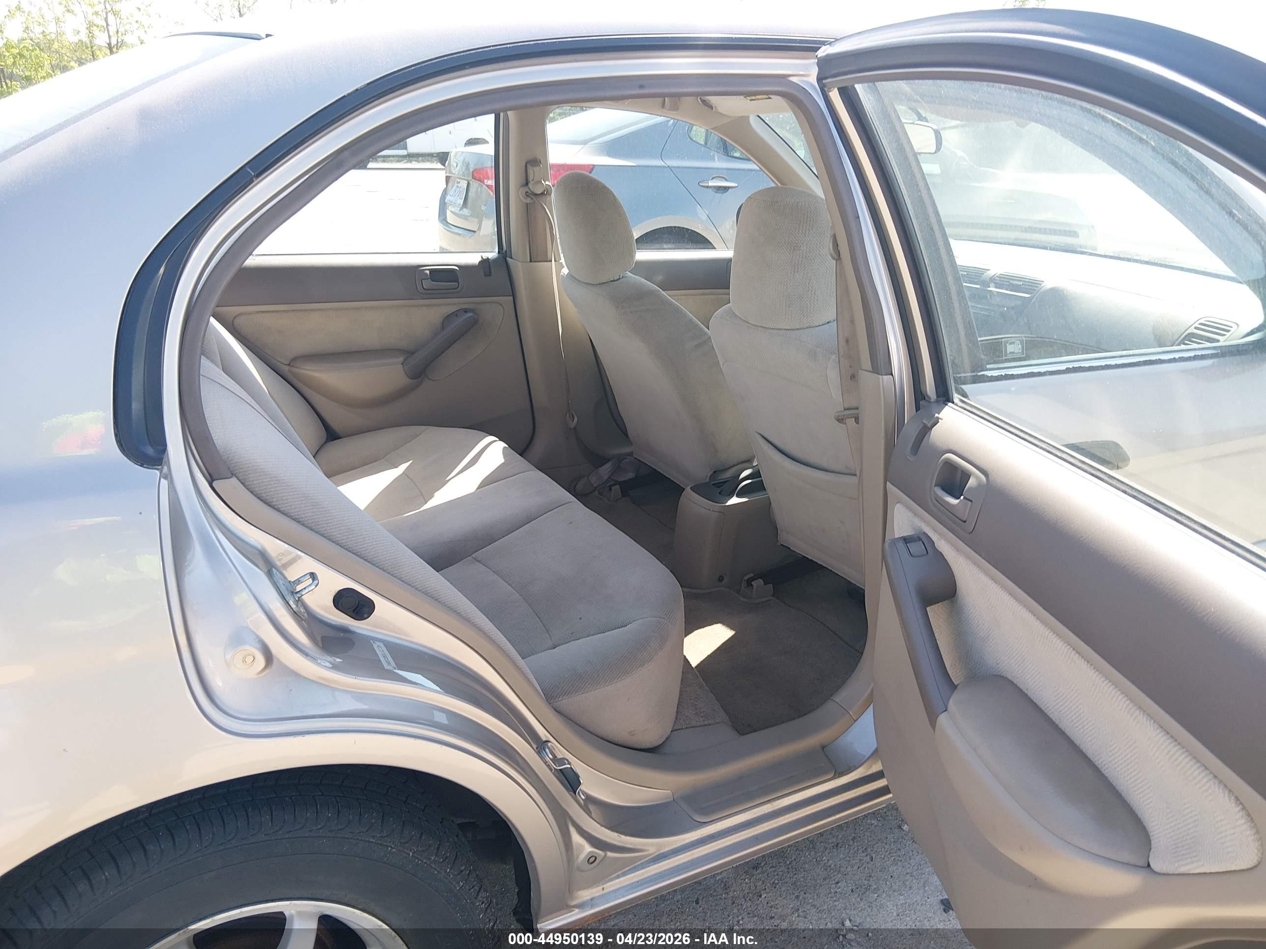 2001 Honda Civic Lx Brown vin: 1HGES16531L037084