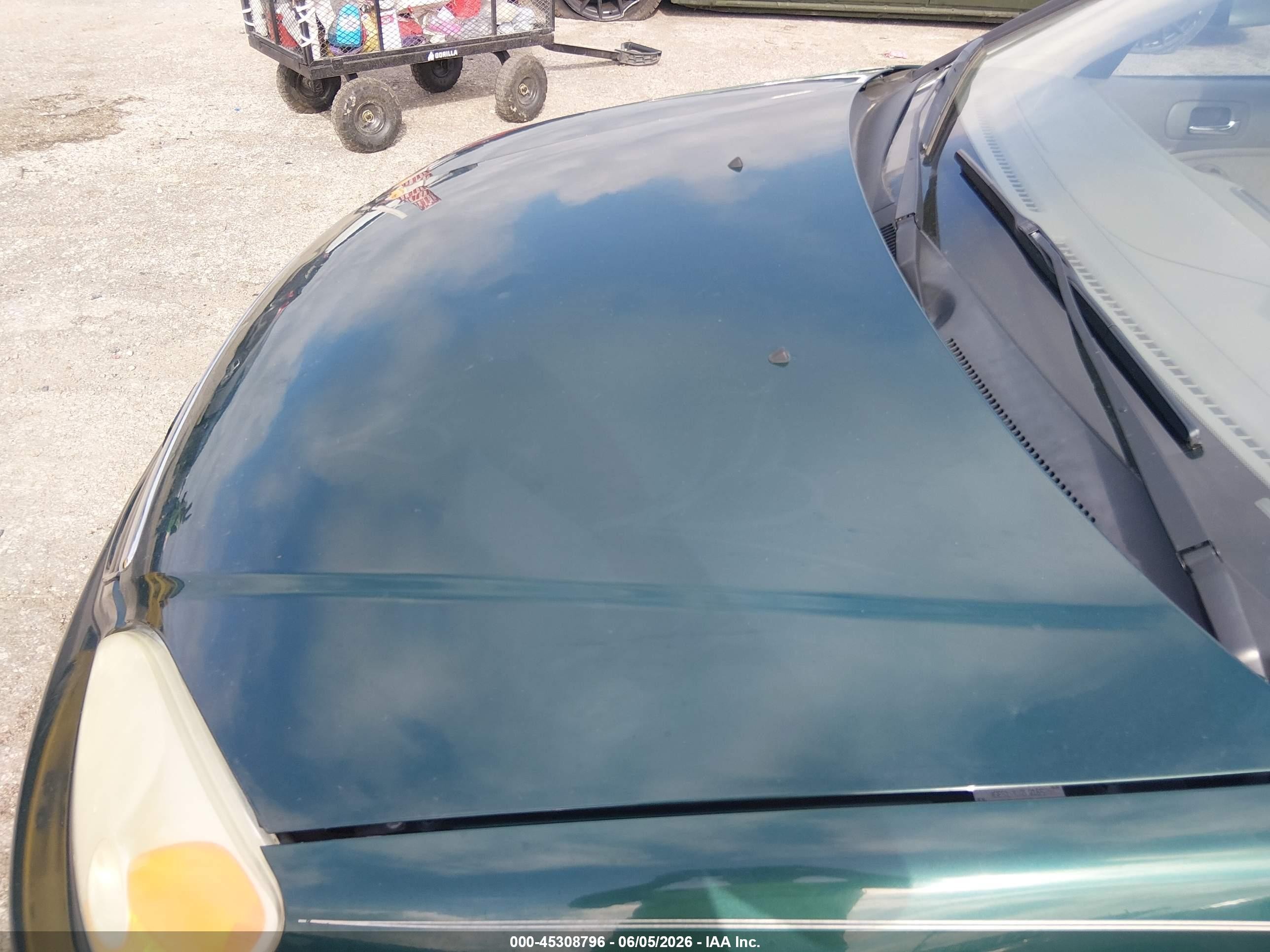 2002 Honda Civic Lx Green vin: 1HGES16532L016575