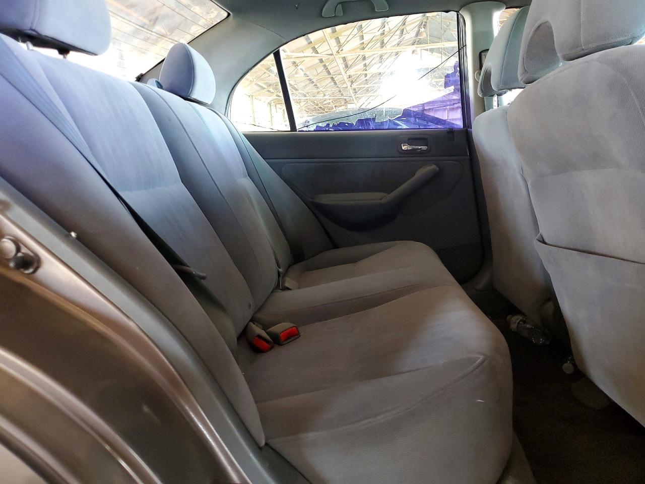 2003 Honda Civic Lx Gray vin: 1HGES16533L016982