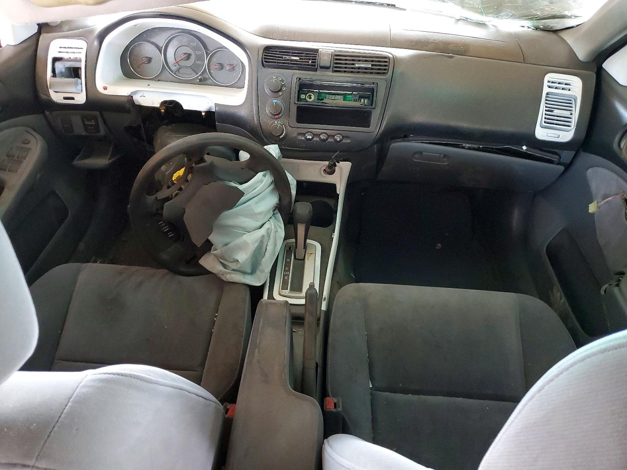 2003 Honda Civic Lx Gray vin: 1HGES16533L016982