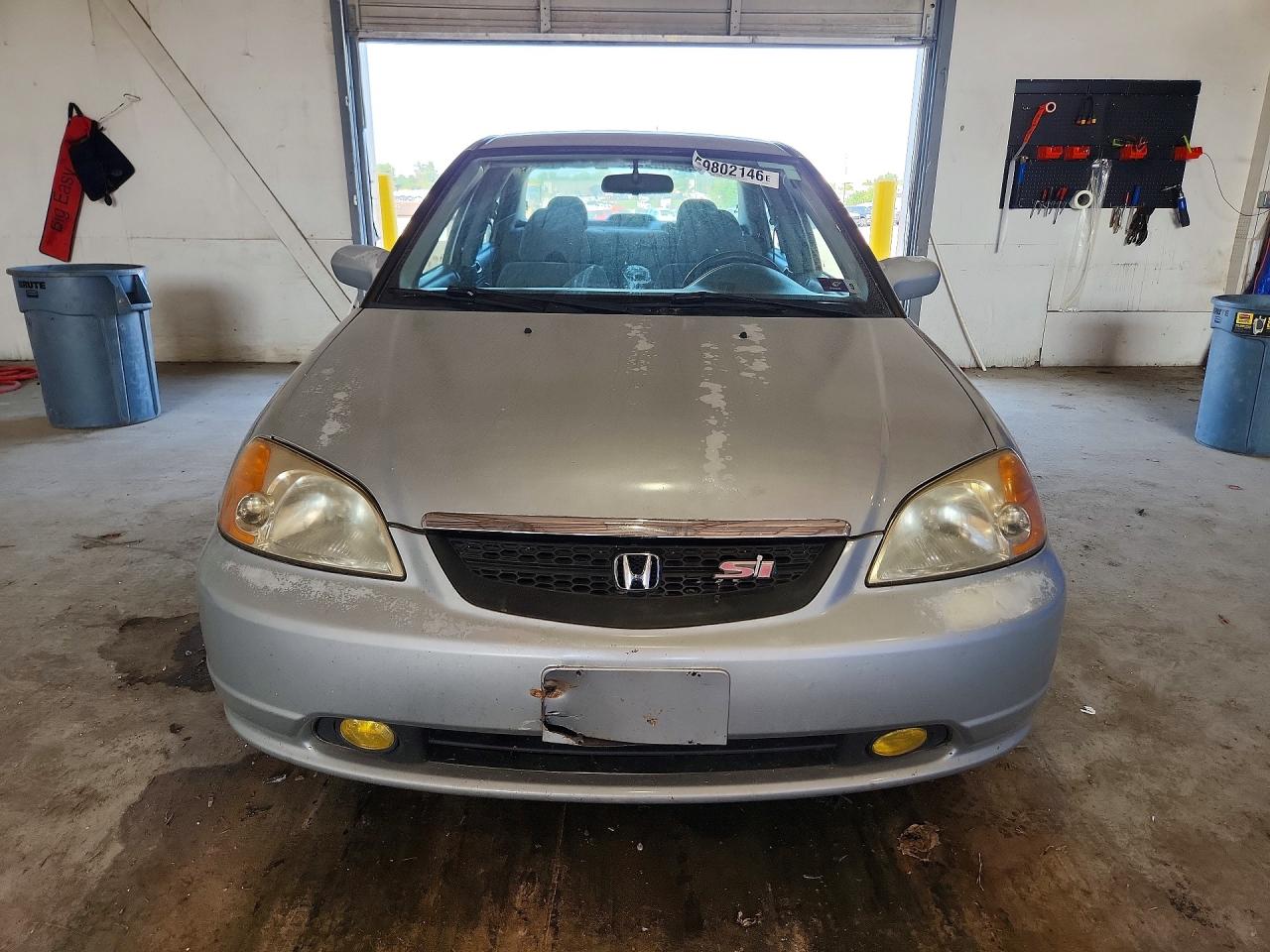 2003 Honda Civic Silver vin: 1HGES16533L029263