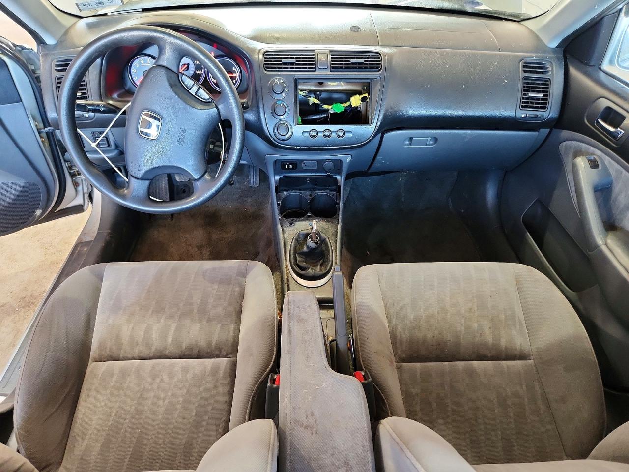 2003 Honda Civic Silver vin: 1HGES16533L029263