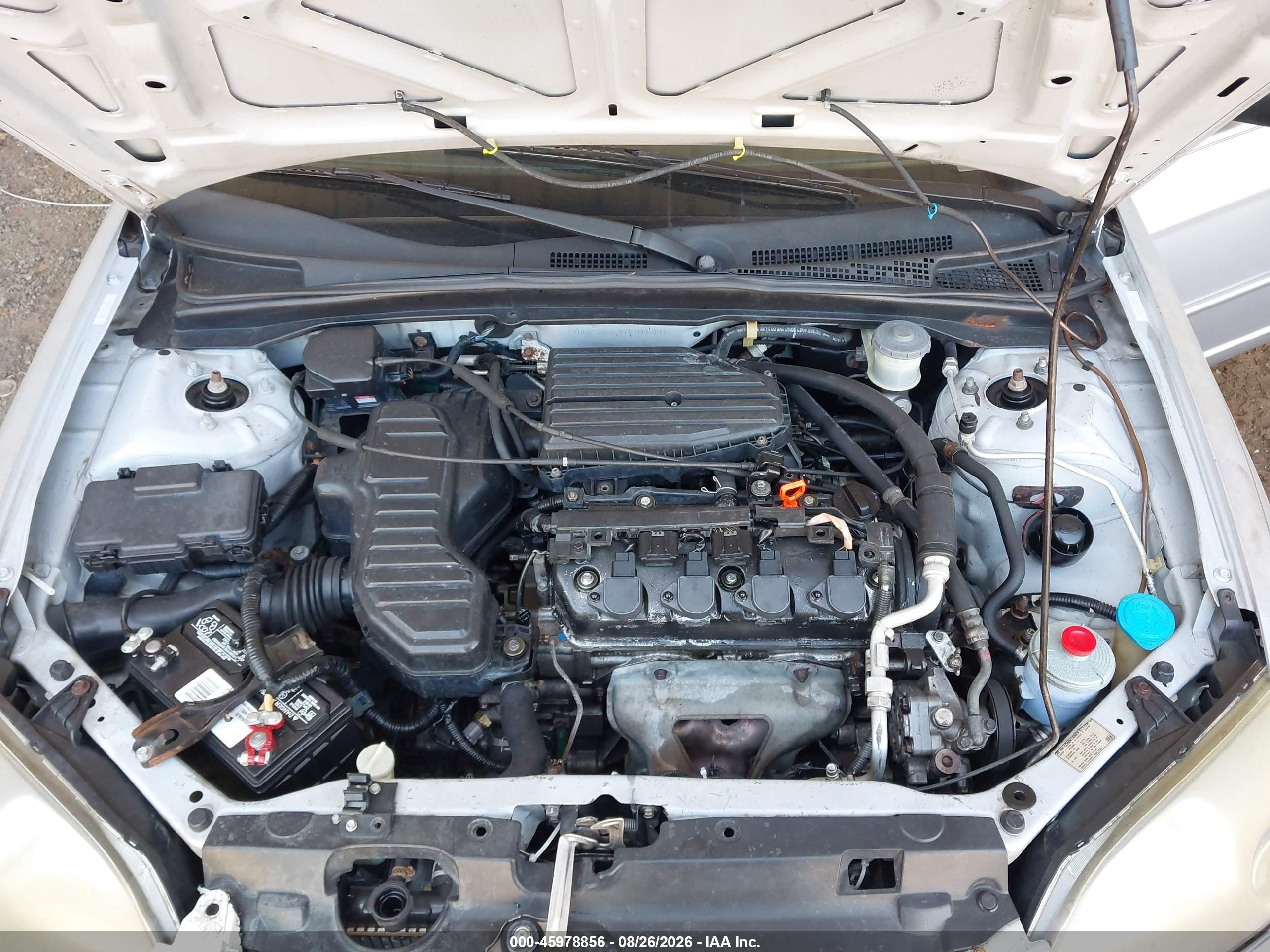 2001 Honda Civic Lx Silver vin: 1HGES16541L015398