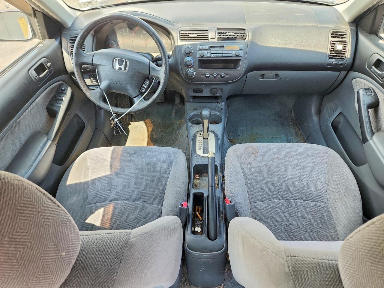 2001 Honda Civic Lx Серебряный vin: 1HGES16541L074547