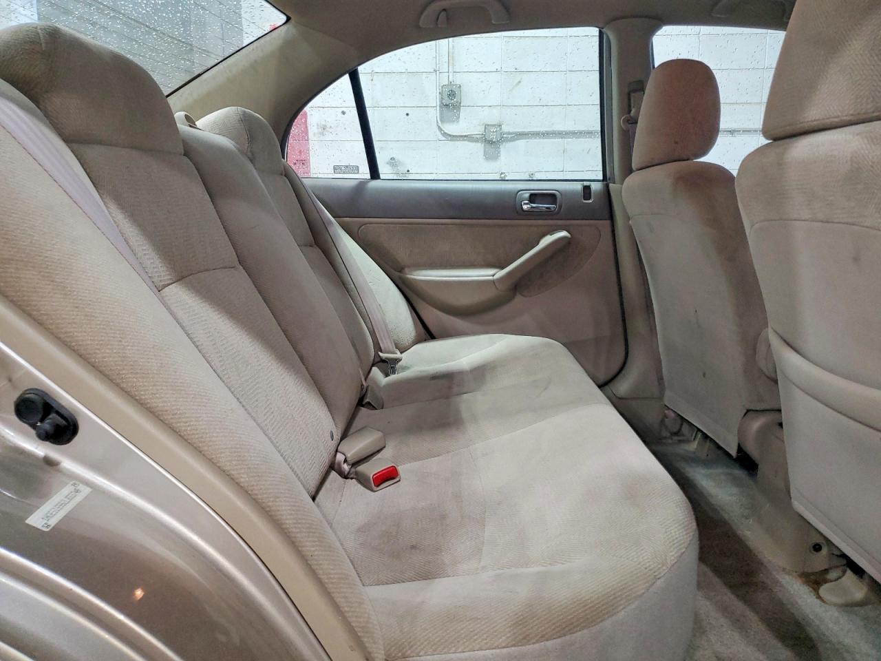 2002 Honda Civic Lx Tan vin: 1HGES16552L033748