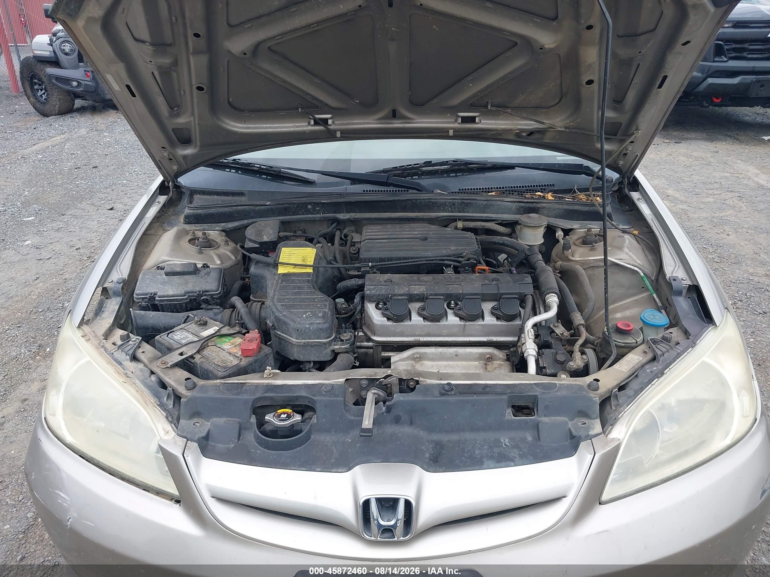 2004 Honda Civic Lx Gold vin: 1HGES16554L018377
