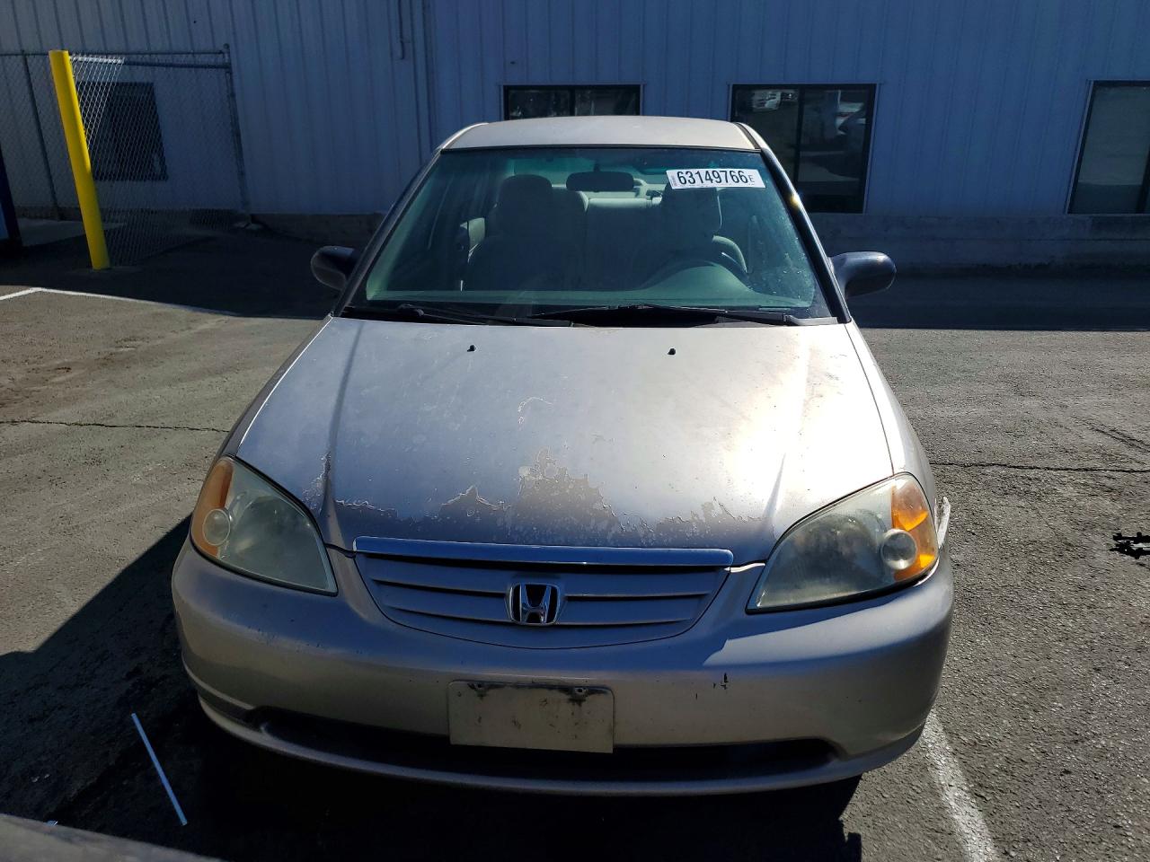 2002 Honda Civic Lx Желто-коричневый vin: 1HGES16562L003416