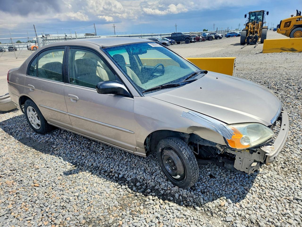 2002 Honda Civic Lx Silver vin: 1HGES16562L052079