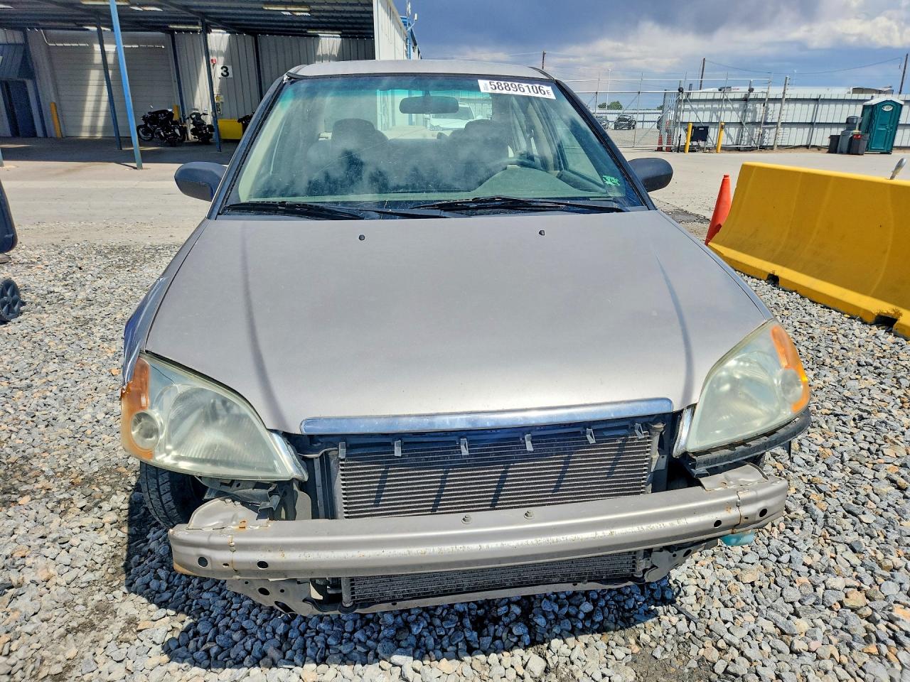 2002 Honda Civic Lx Silver vin: 1HGES16562L052079