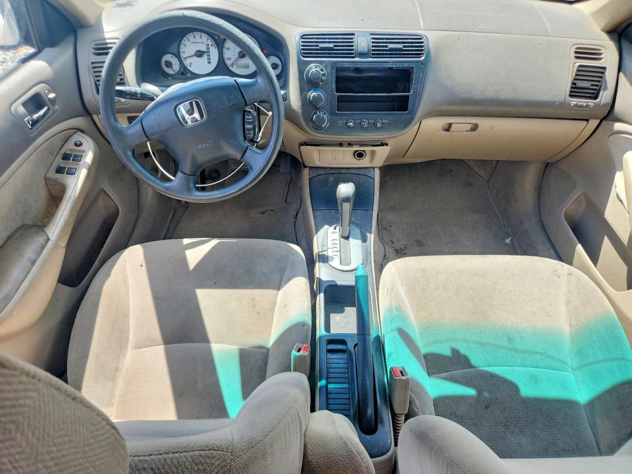 2002 Honda Civic Lx Silver vin: 1HGES16562L052079