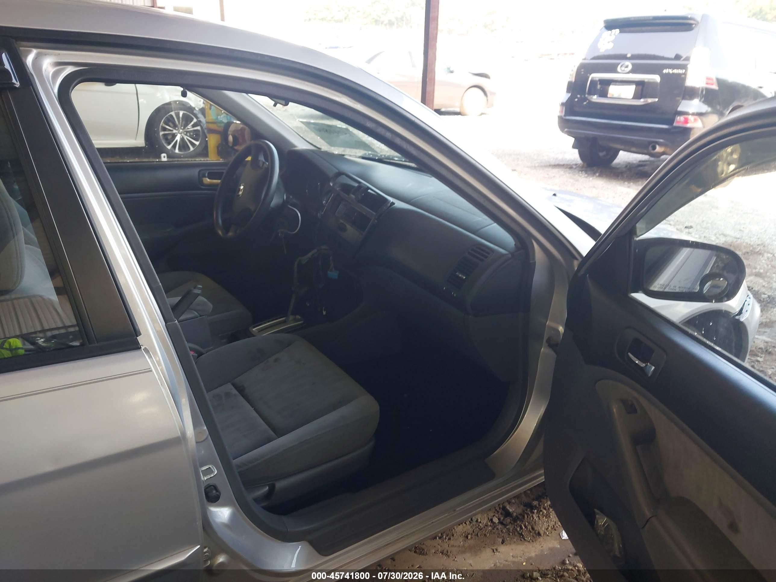 2003 Honda Civic Lx Gray vin: 1HGES16563L009346