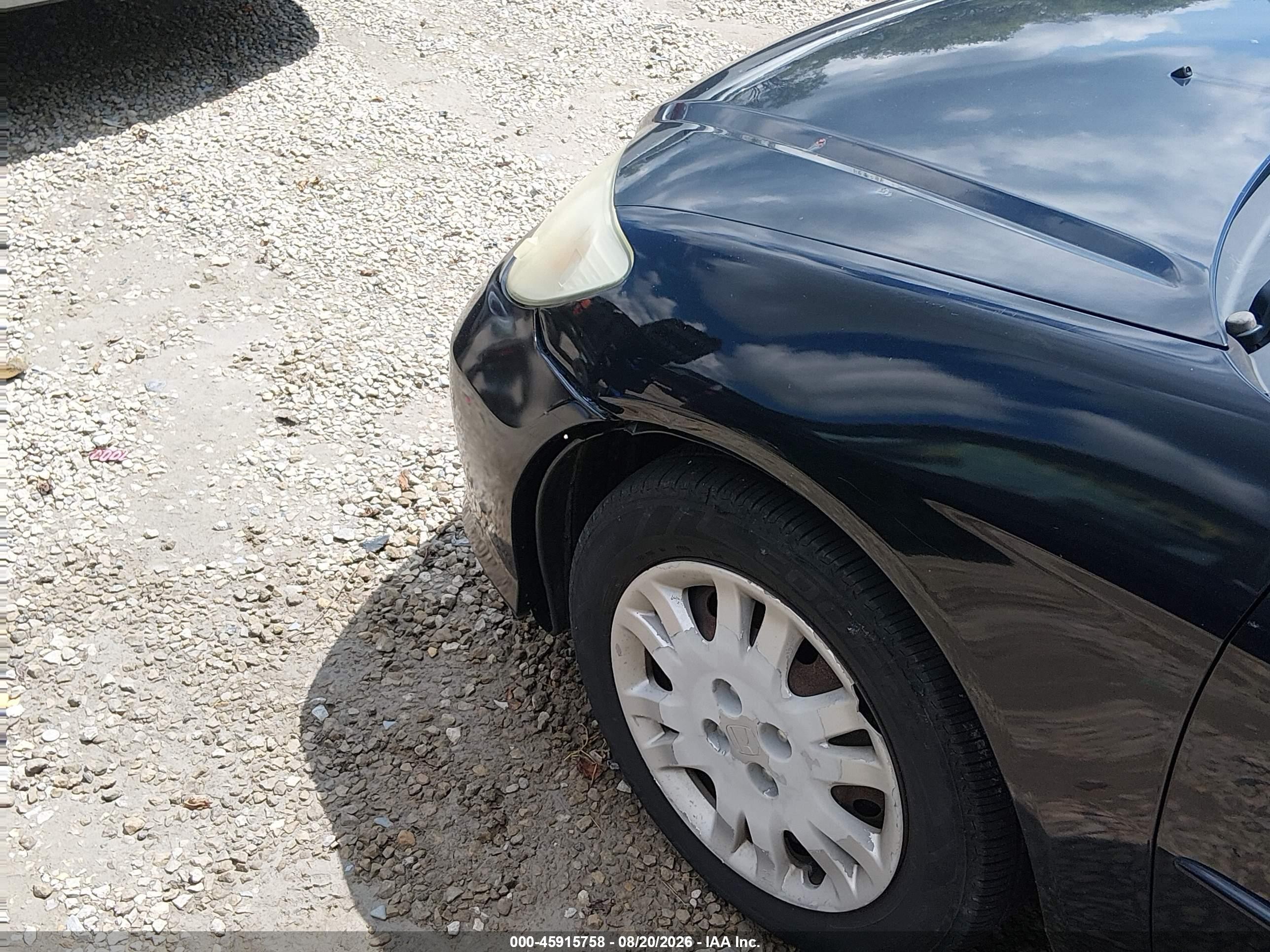 2004 Honda Civic Lx Black vin: 1HGES16564L020459