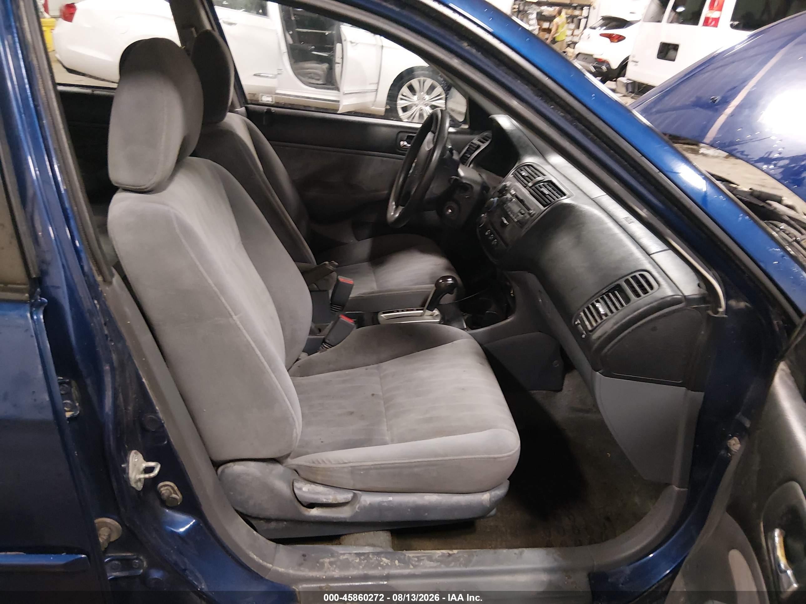 2005 Honda Civic Lx Blue vin: 1HGES16565L024061