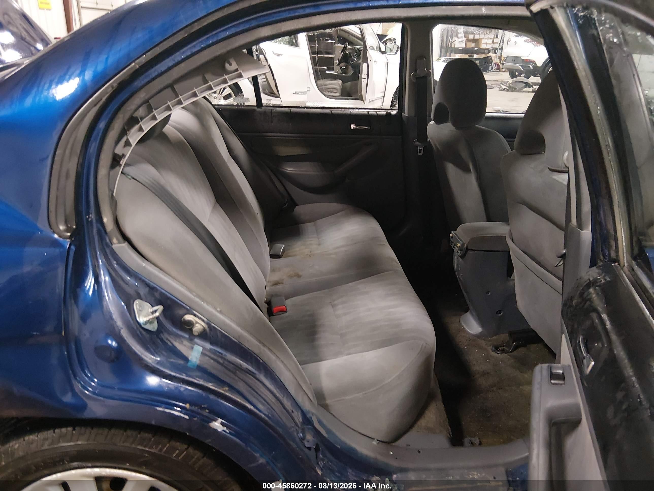 2005 Honda Civic Lx Blue vin: 1HGES16565L024061