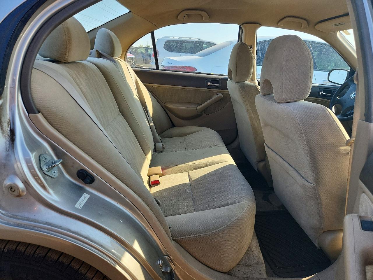 2003 Honda Civic Lx Cream vin: 1HGES16573L032957