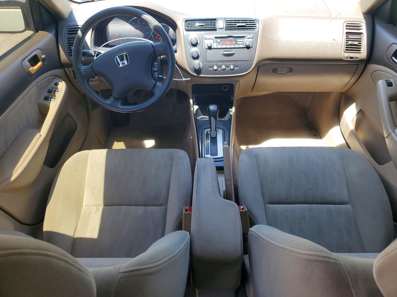 2004 Honda Civic Lx Белый vin: 1HGES16574L013472