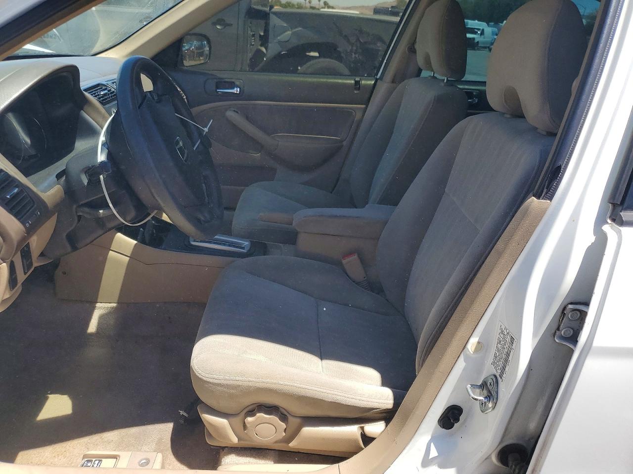 2004 Honda Civic Lx Белый vin: 1HGES16574L013472