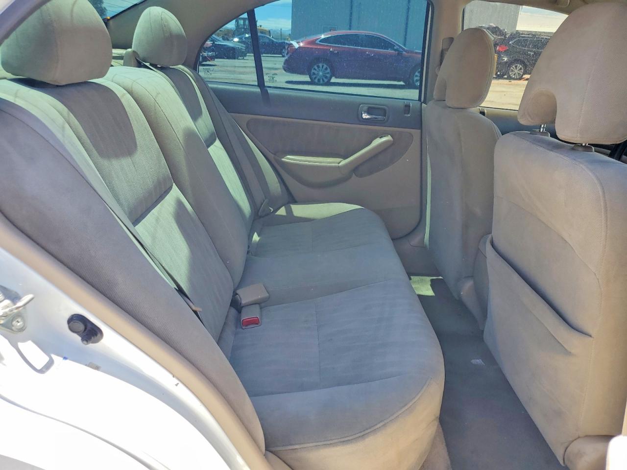 2004 Honda Civic Lx Белый vin: 1HGES16574L013472