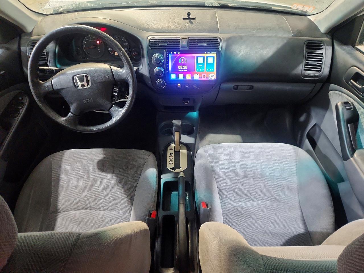 2001 Honda Civic Lx White vin: 1HGES16581L048260