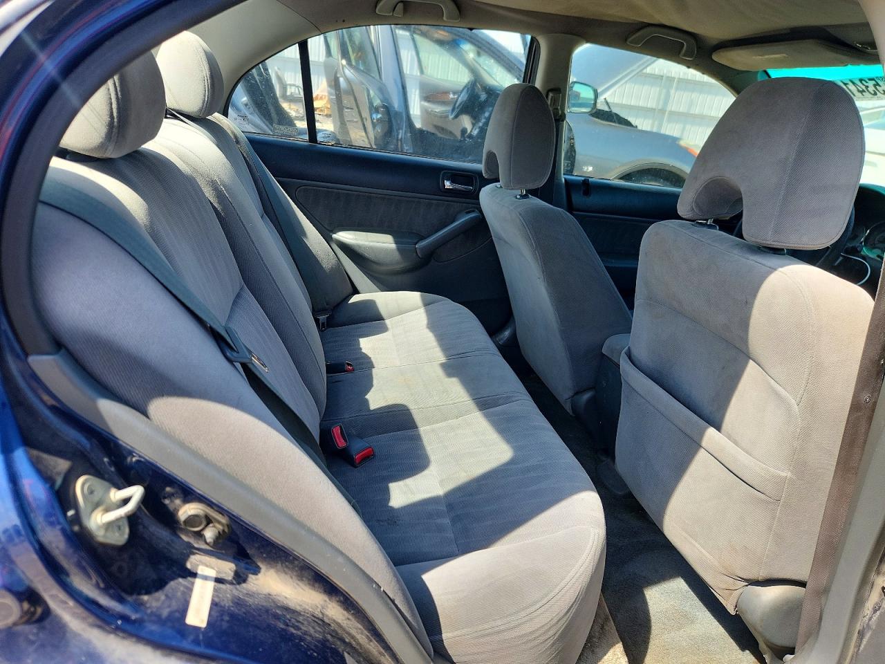 2003 Honda Civic 2d Coupe Синий vin: 1HGES16583L031851
