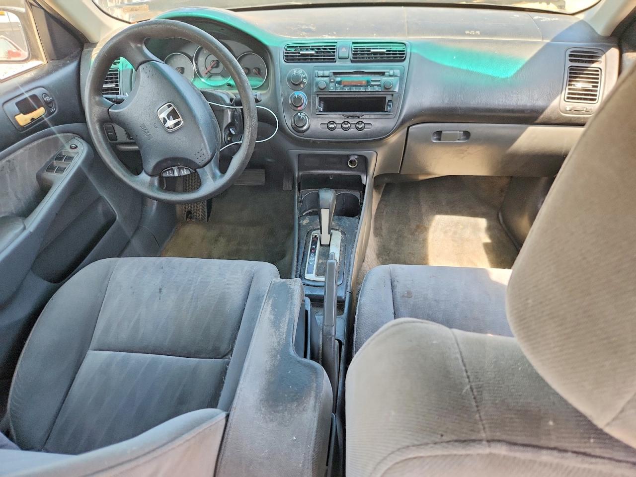 2003 Honda Civic 2d Coupe Синий vin: 1HGES16583L031851