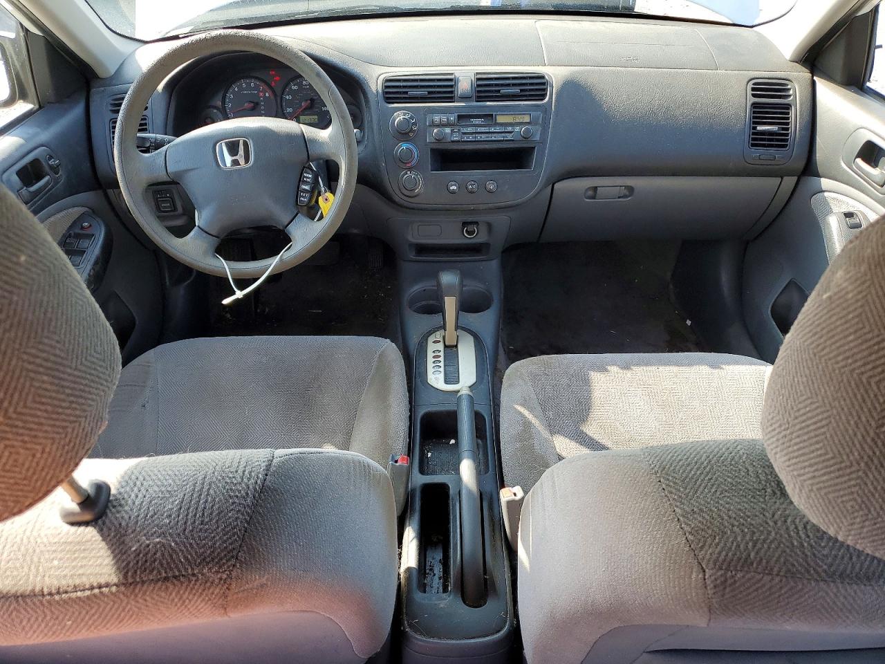 2001 Honda Civic Lx White vin: 1HGES16591L018085