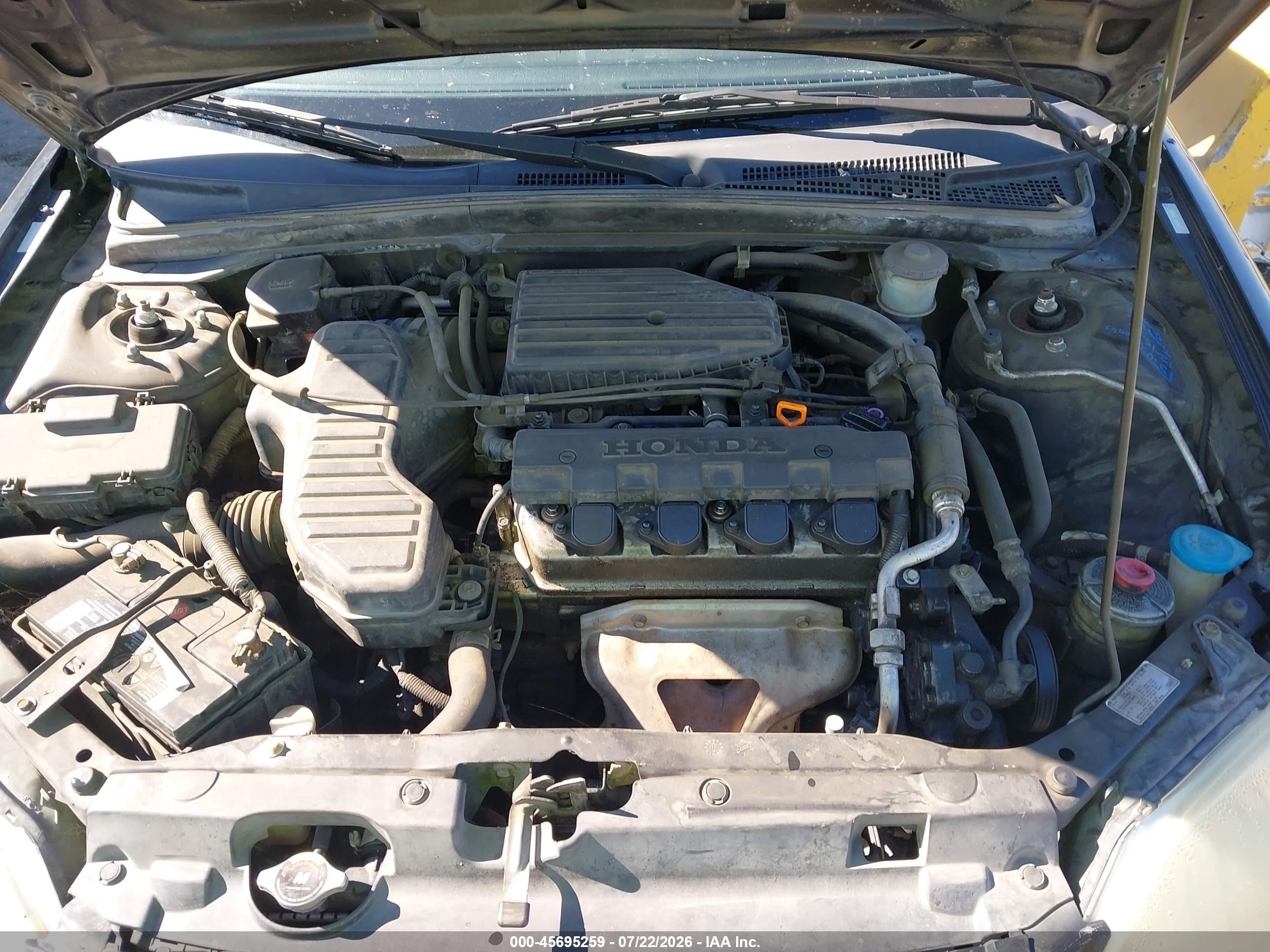 2001 Honda Civic Lx Black vin: 1HGES16591L025912
