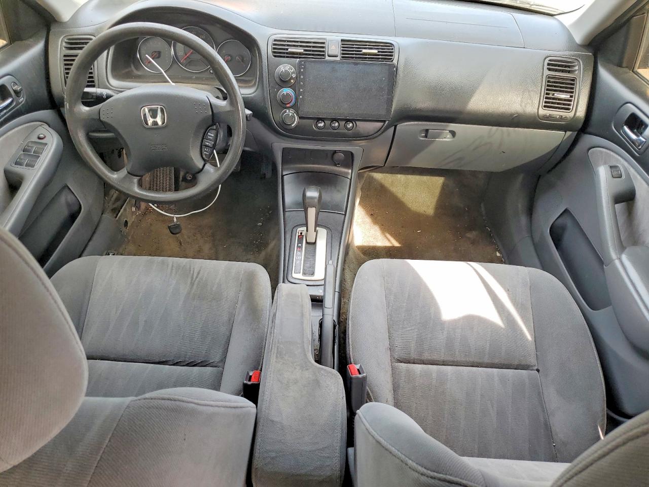 2004 Honda Civic Lx Black vin: 1HGES16594L015093