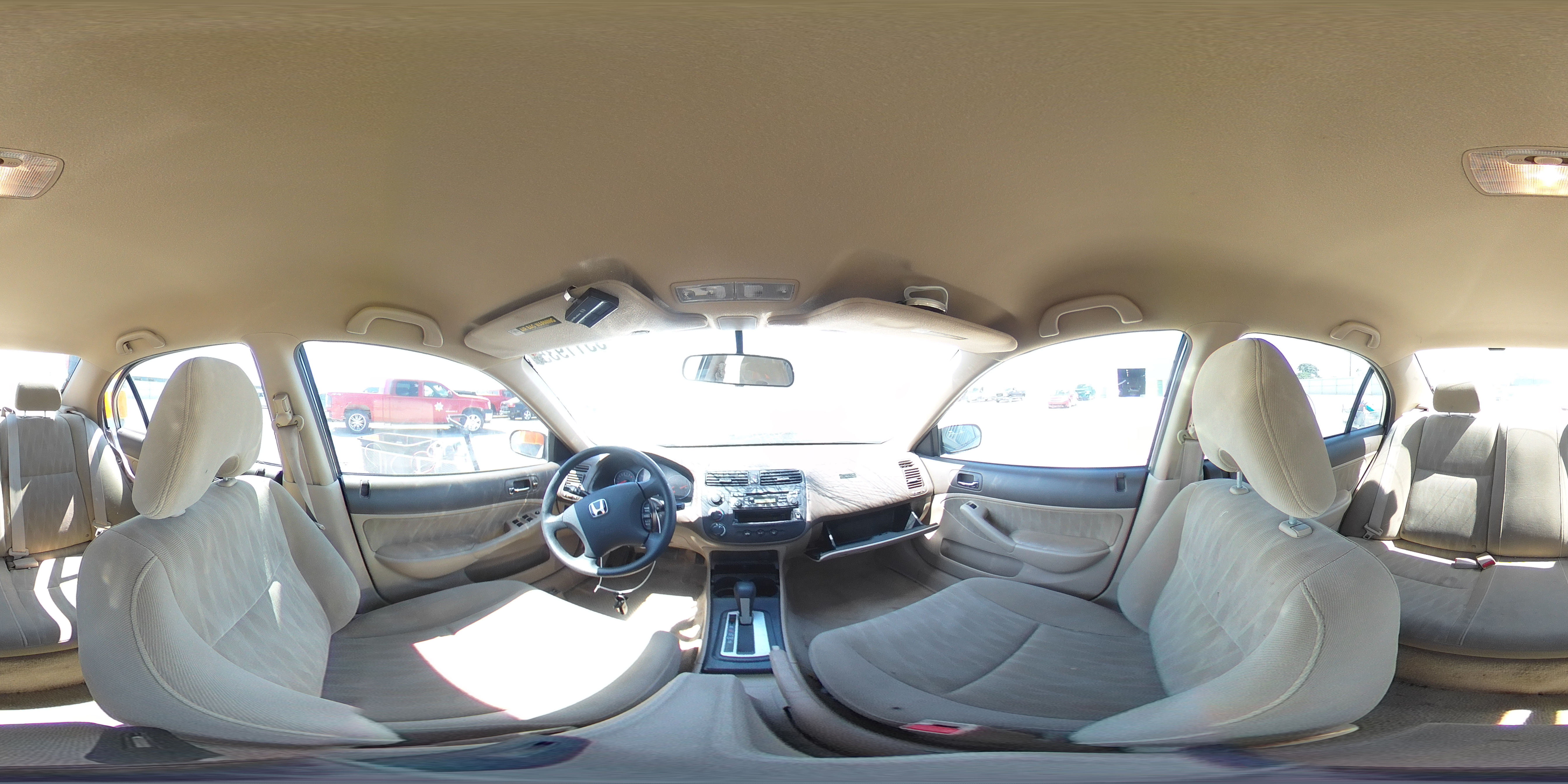 2004 Honda Civic Lx Silver vin: 1HGES16594L023906