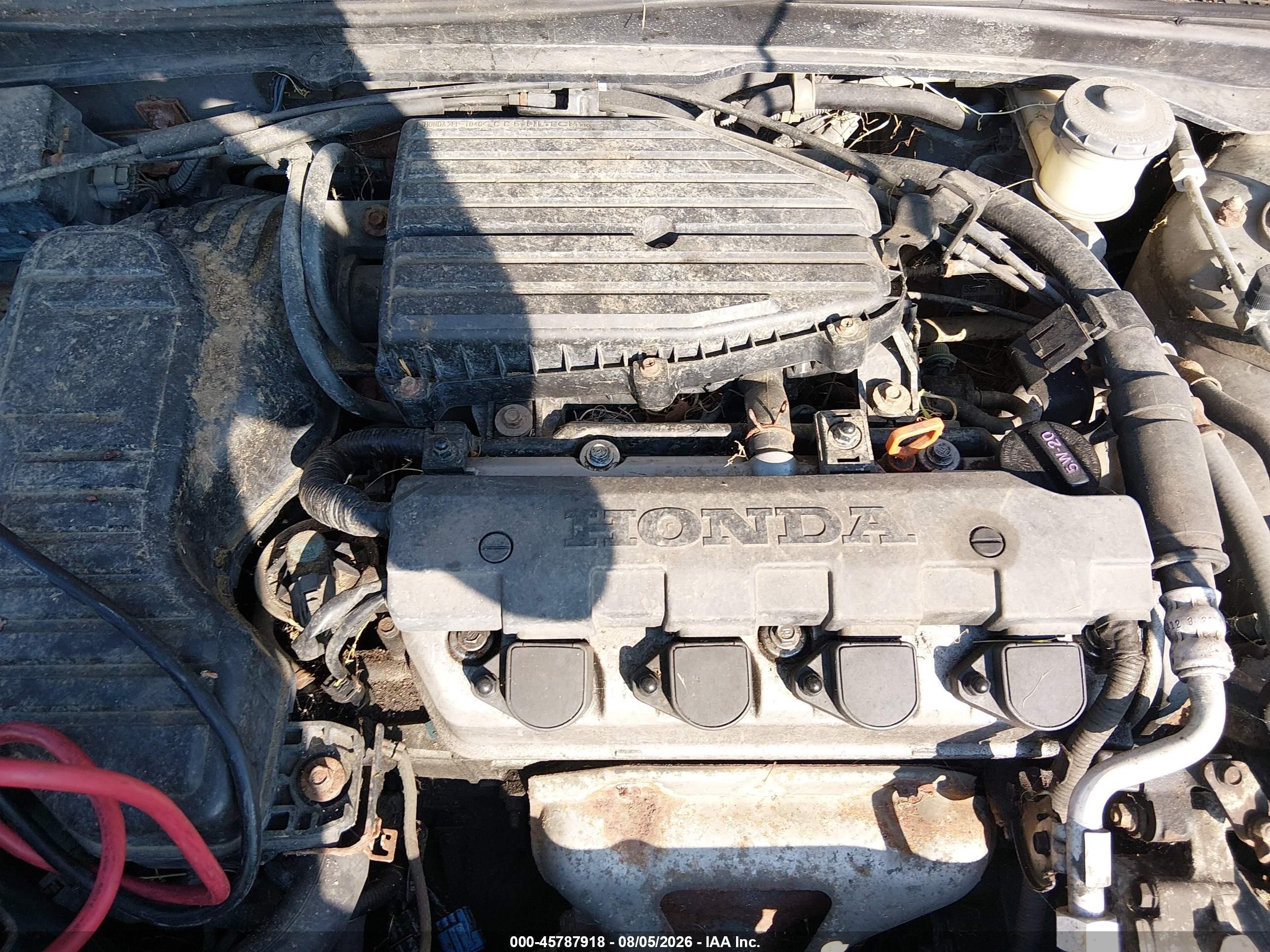 2004 Honda Civic Lx Gray vin: 1HGES166X4L002605