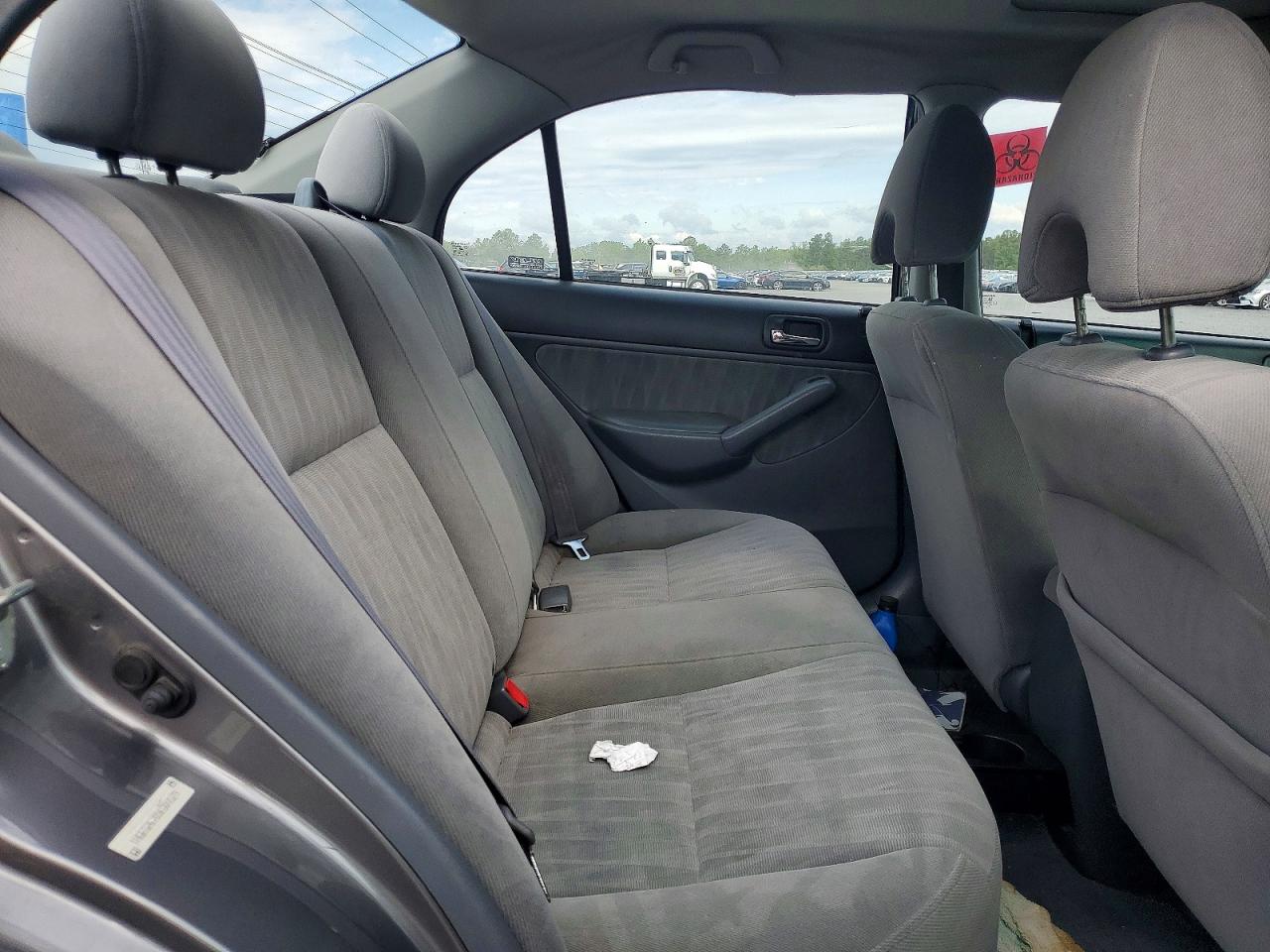 2005 Honda Civic Серый vin: 1HGES26705L009529