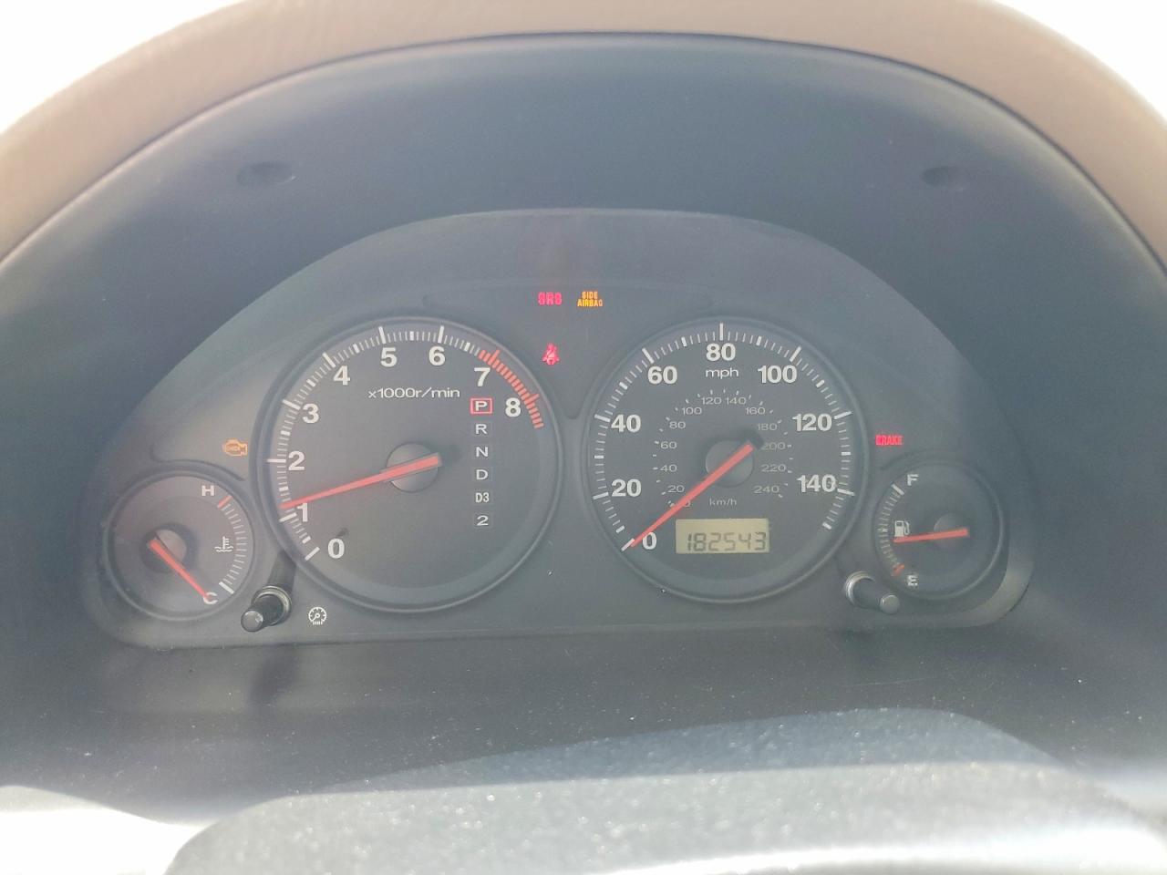2001 Honda Civic Ex Tan vin: 1HGES26711L014006