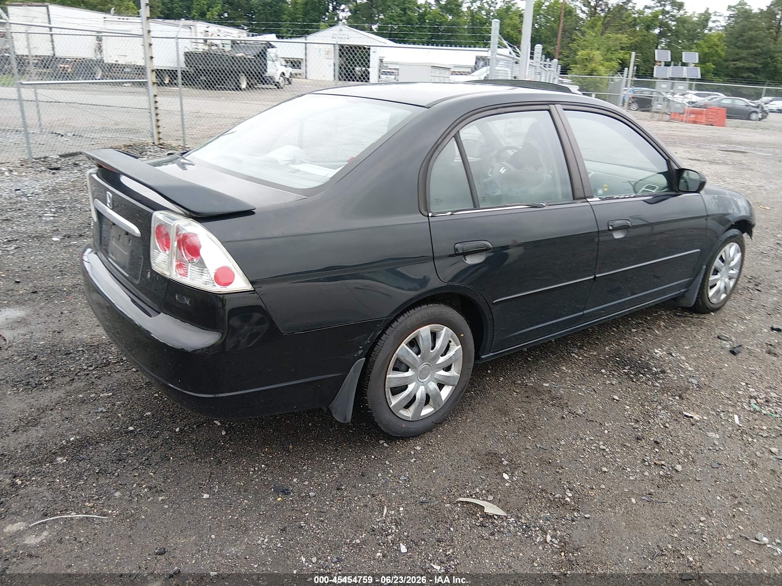 2002 Honda Civic Ex Черный vin: 1HGES26712L063210