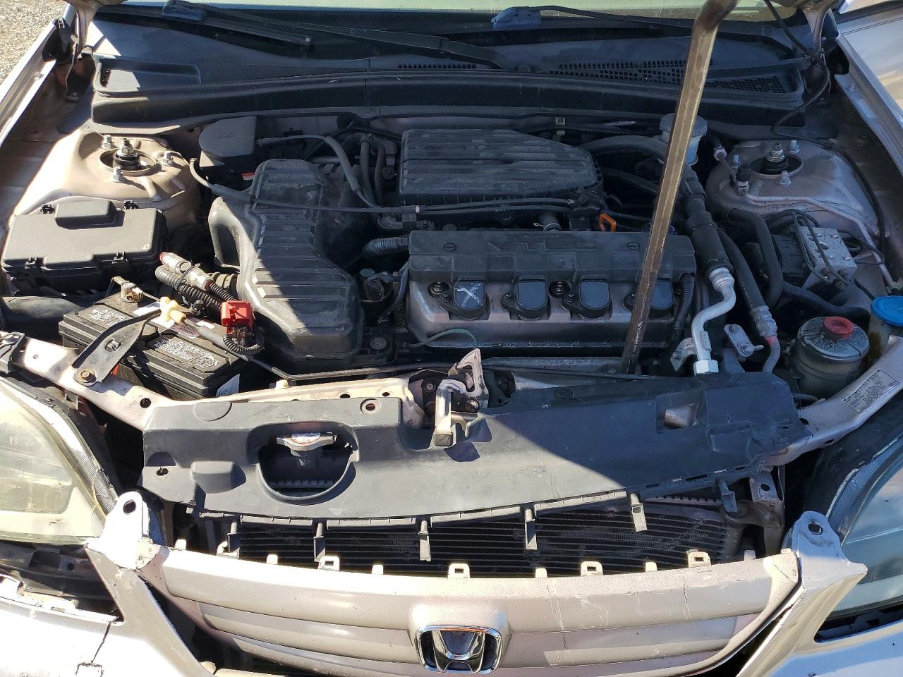 2002 Honda Civic Ex Tan vin: 1HGES26742L043758