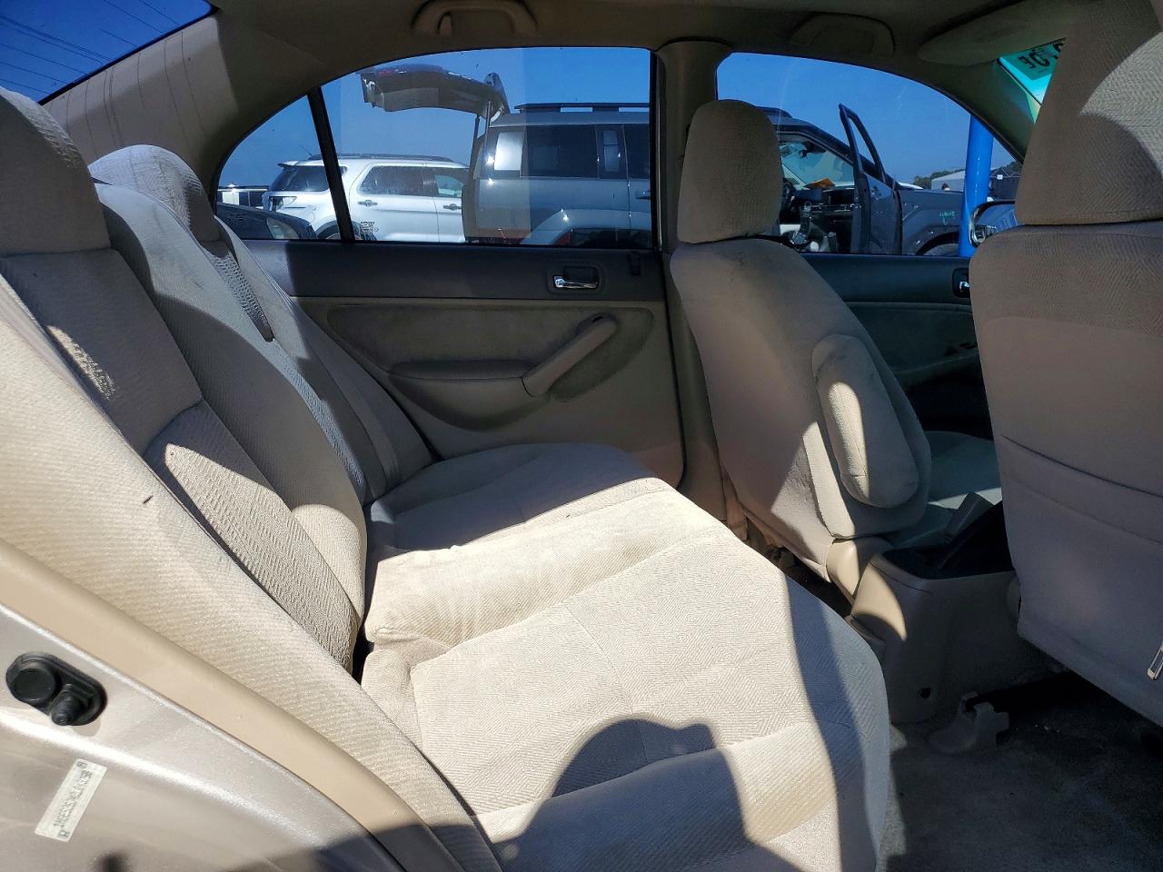 2002 Honda Civic Ex Tan vin: 1HGES26742L043758