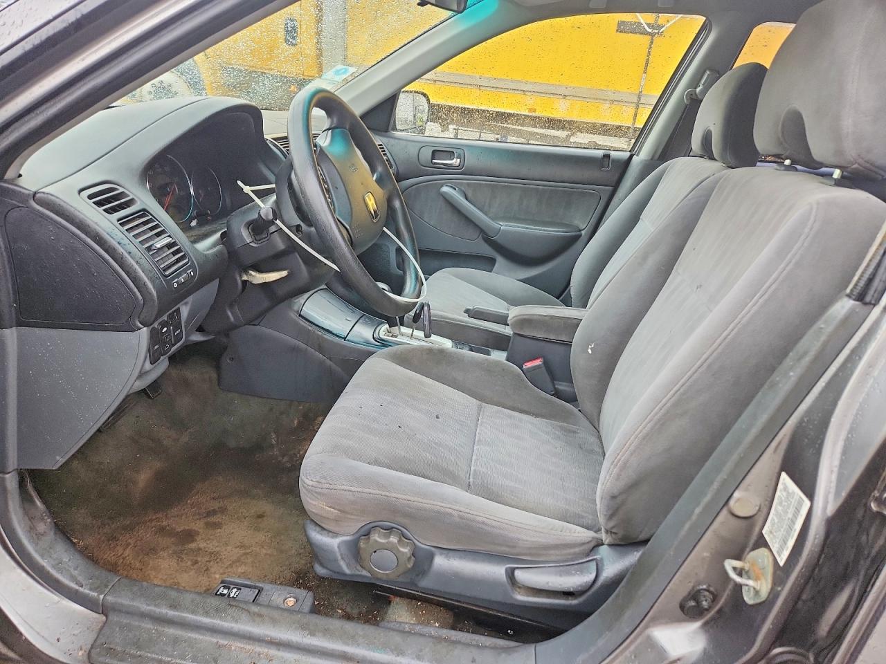 2004 Honda Civic Gray vin: 1HGES26784L022396