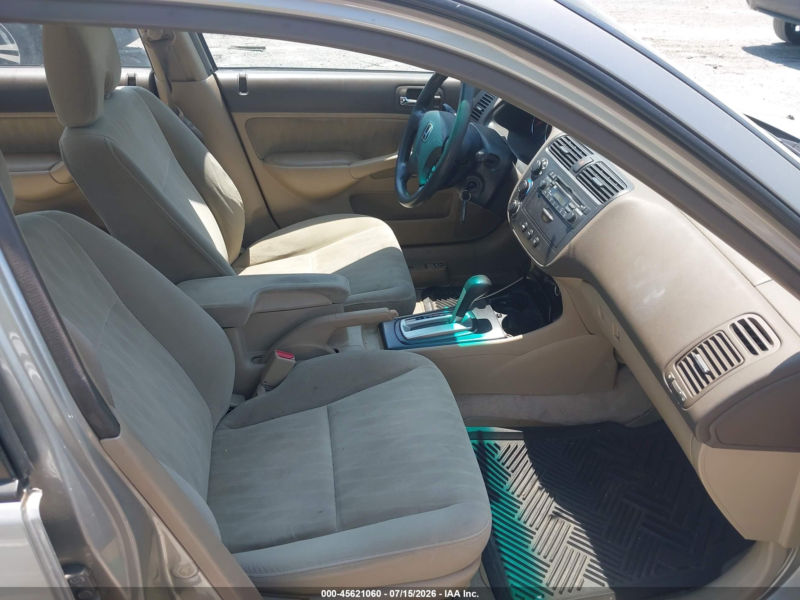 2003 Honda Civic Ex Gold vin: 1HGES26793L022552