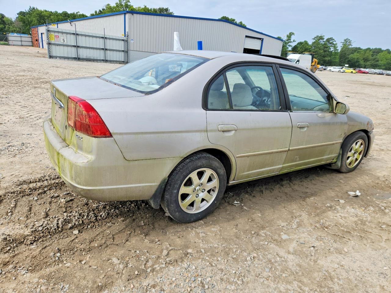 2002 Honda Civic Ex Tan vin: 1HGES267X2L050729