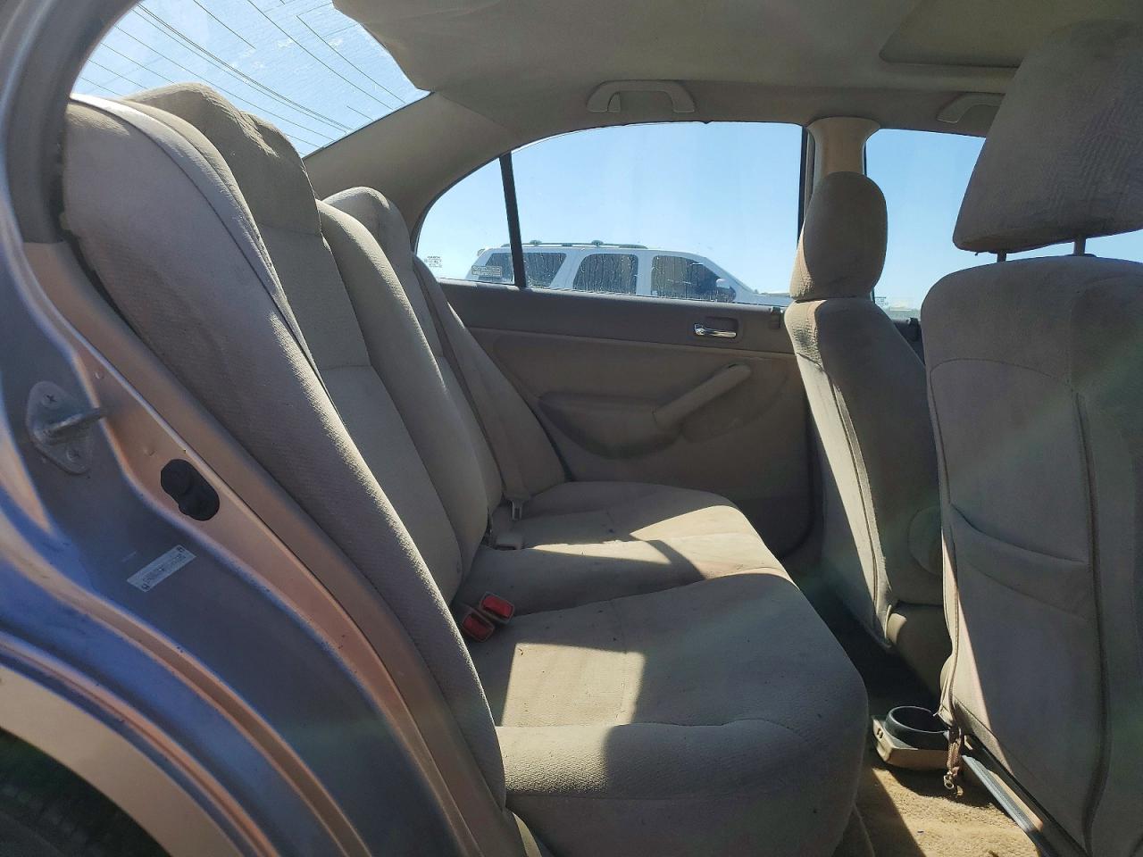 2002 Honda Civic Ex Silver vin: 1HGES26802L062591