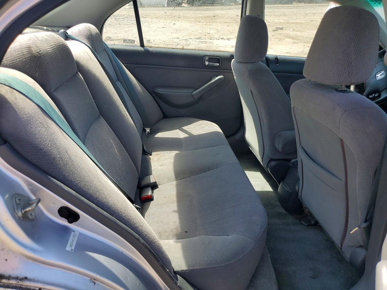 2002 Honda Civic Ex Silver vin: 1HGES26802L075230
