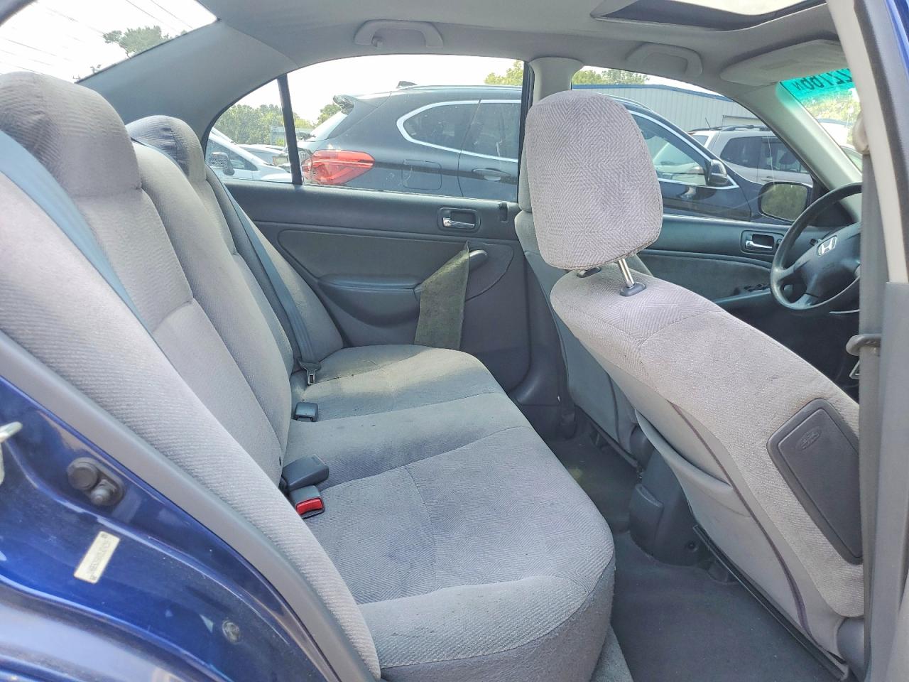2002 Honda Civic Ex Синий vin: 1HGES268X2L024219