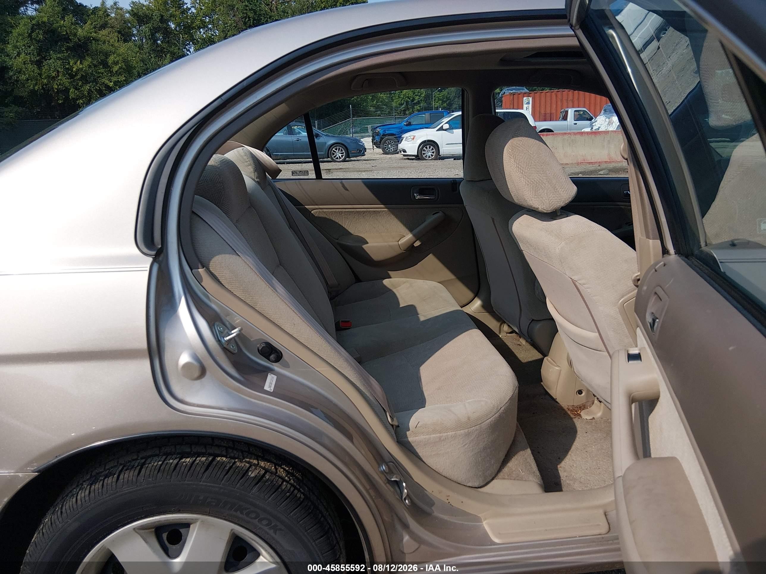 2002 Honda Civic Ex Gold vin: 1HGES268X2L071458
