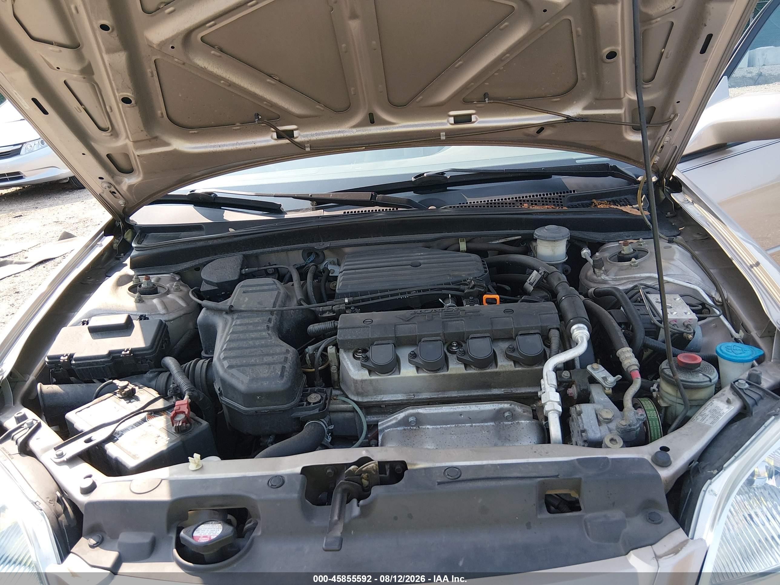 2002 Honda Civic Ex Gold vin: 1HGES268X2L071458