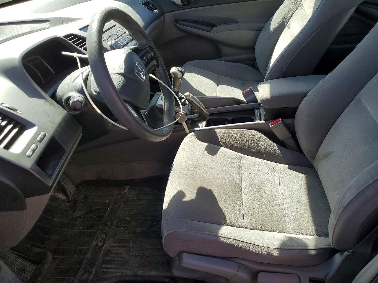 2006 Honda Civic Lx Black vin: 1HGFA15466L808404