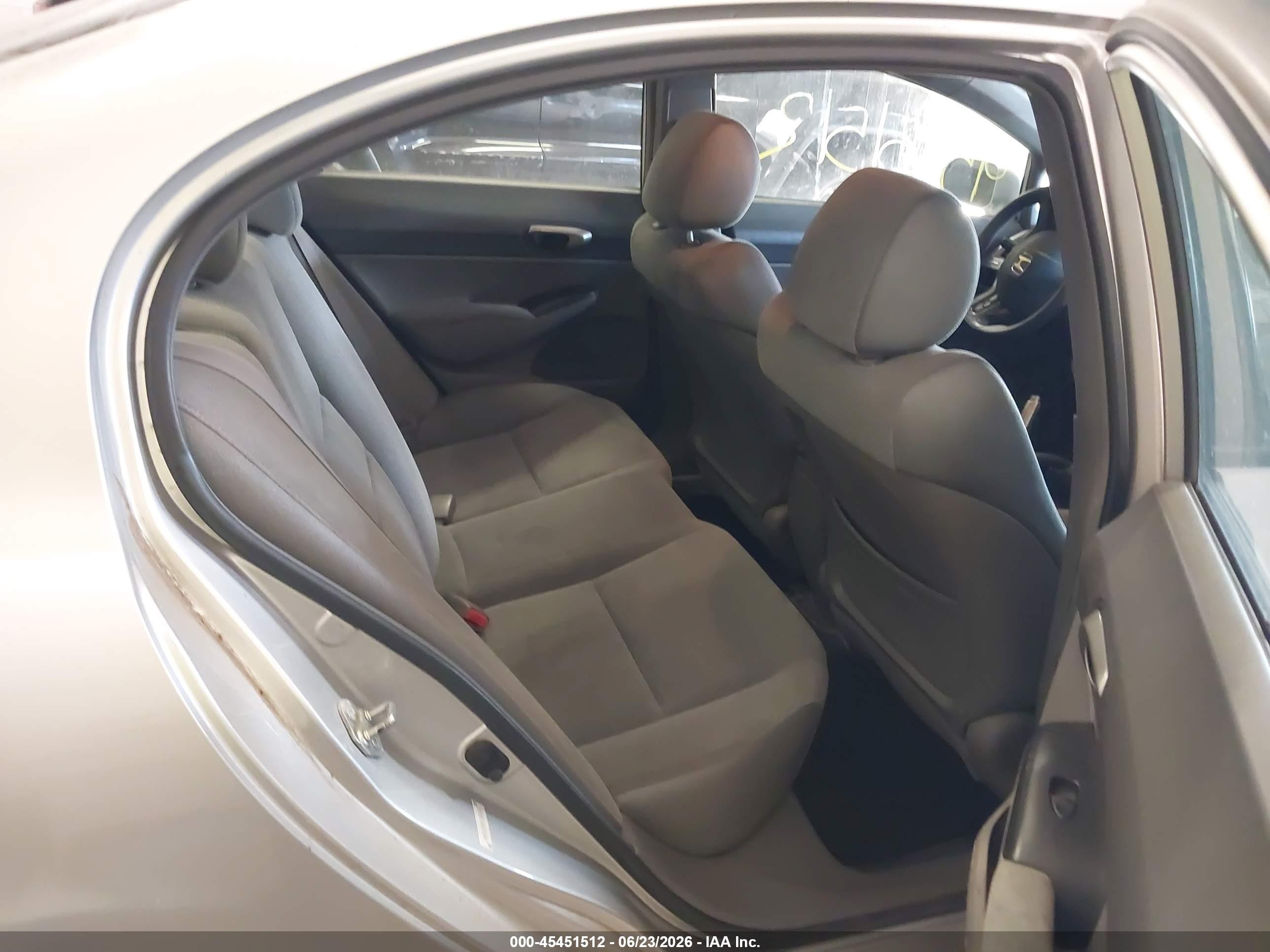 2006 Honda Civic Lx Gray vin: 1HGFA15506L005306