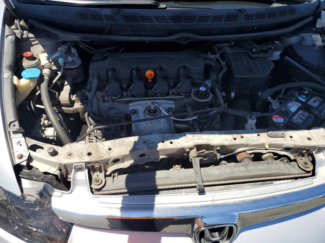 2007 Honda Civic Lx Silver vin: 1HGFA15507L080153