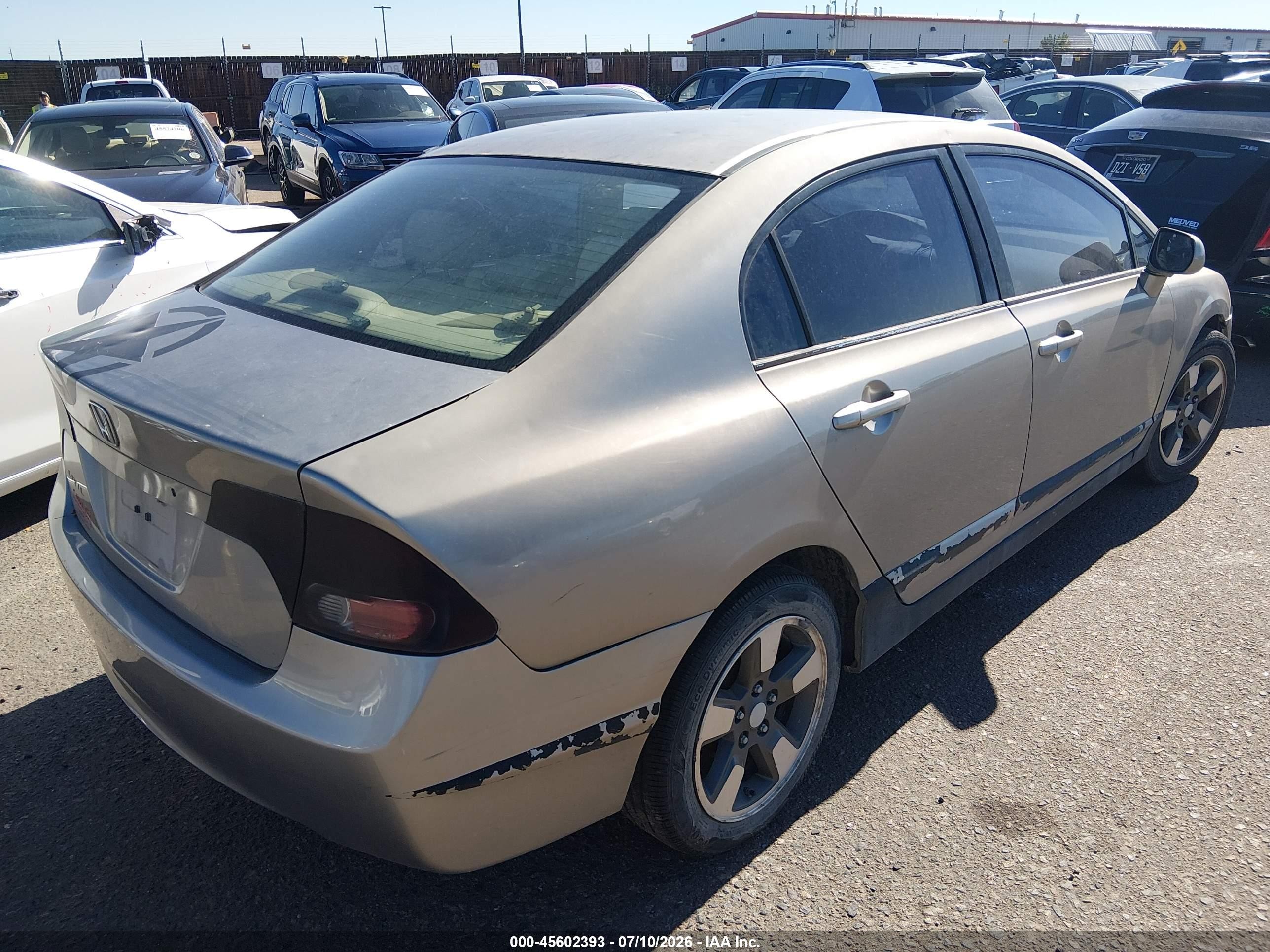 2006 Honda Civic Lx Gold vin: 1HGFA15516L028044