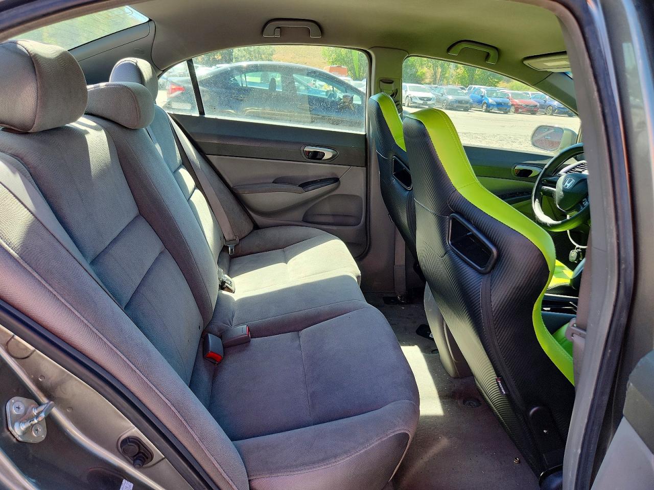 2006 Honda Civic Lx Gray vin: 1HGFA15536L044214