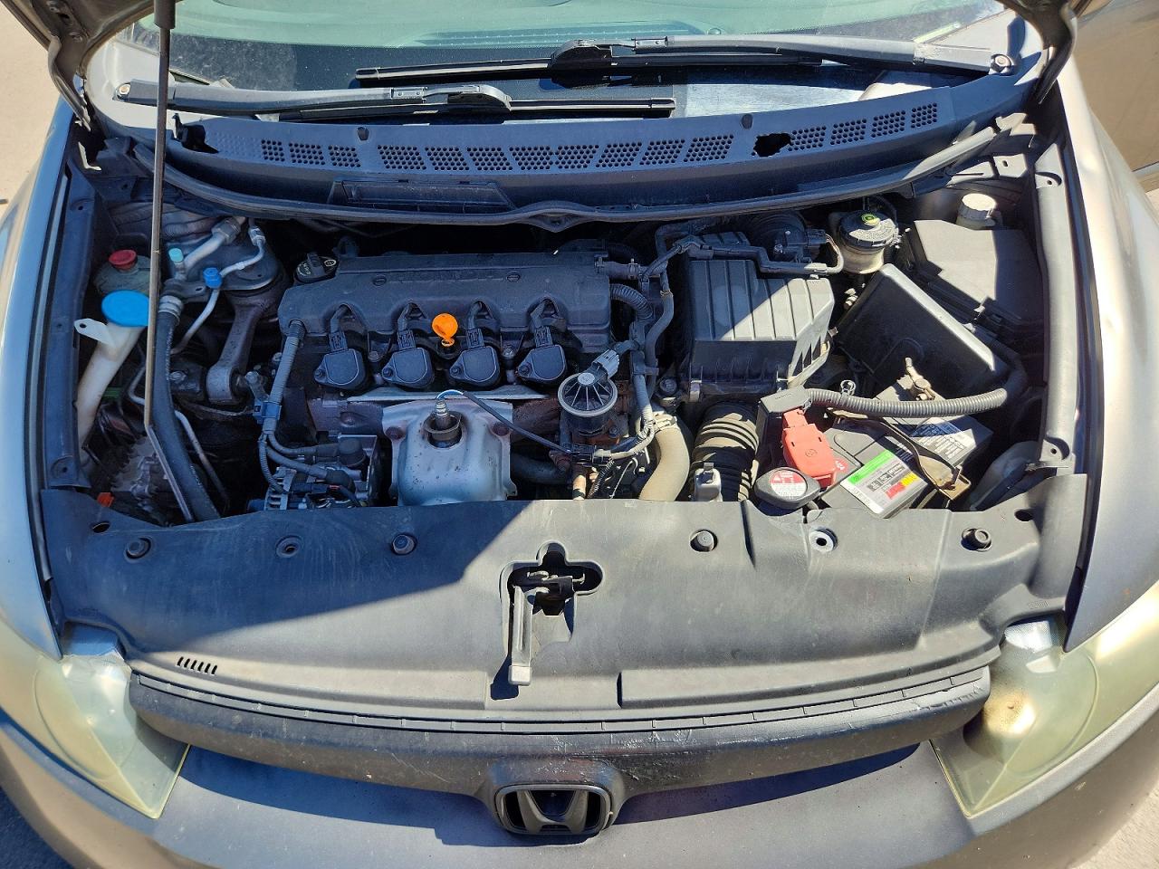 2006 Honda Civic Lx Gray vin: 1HGFA15536L044214