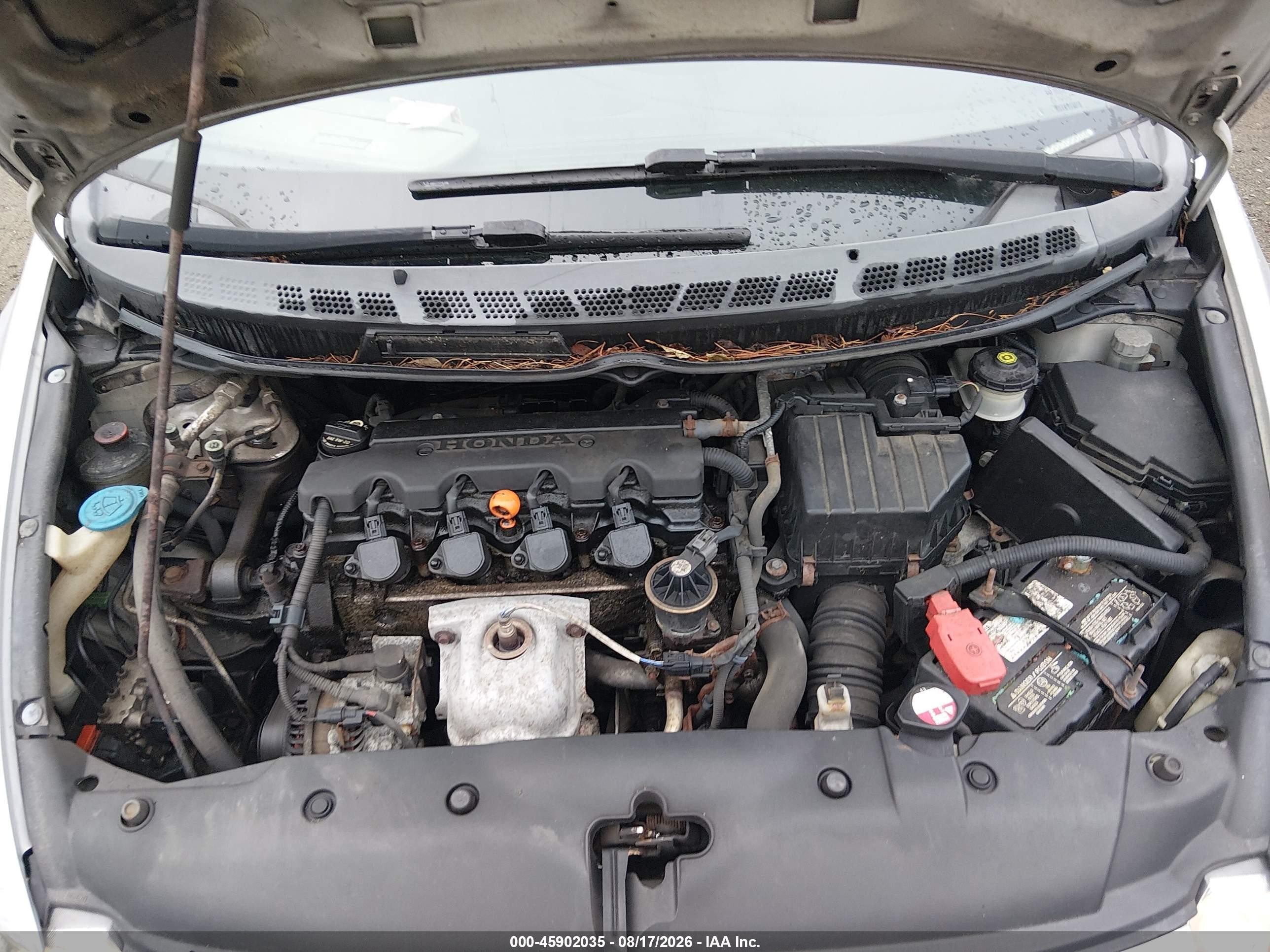 2007 Honda Civic Lx Silver vin: 1HGFA15537L052377